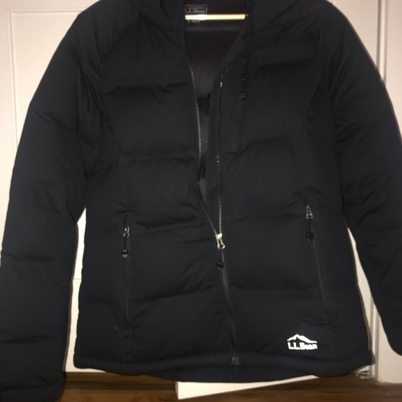 L.L. Bean Jackets \u0026 Coats | L.L. Bean Wind Challenger 850 Down Jacket | Color: Black | Size: L | Ntalercio's Closet